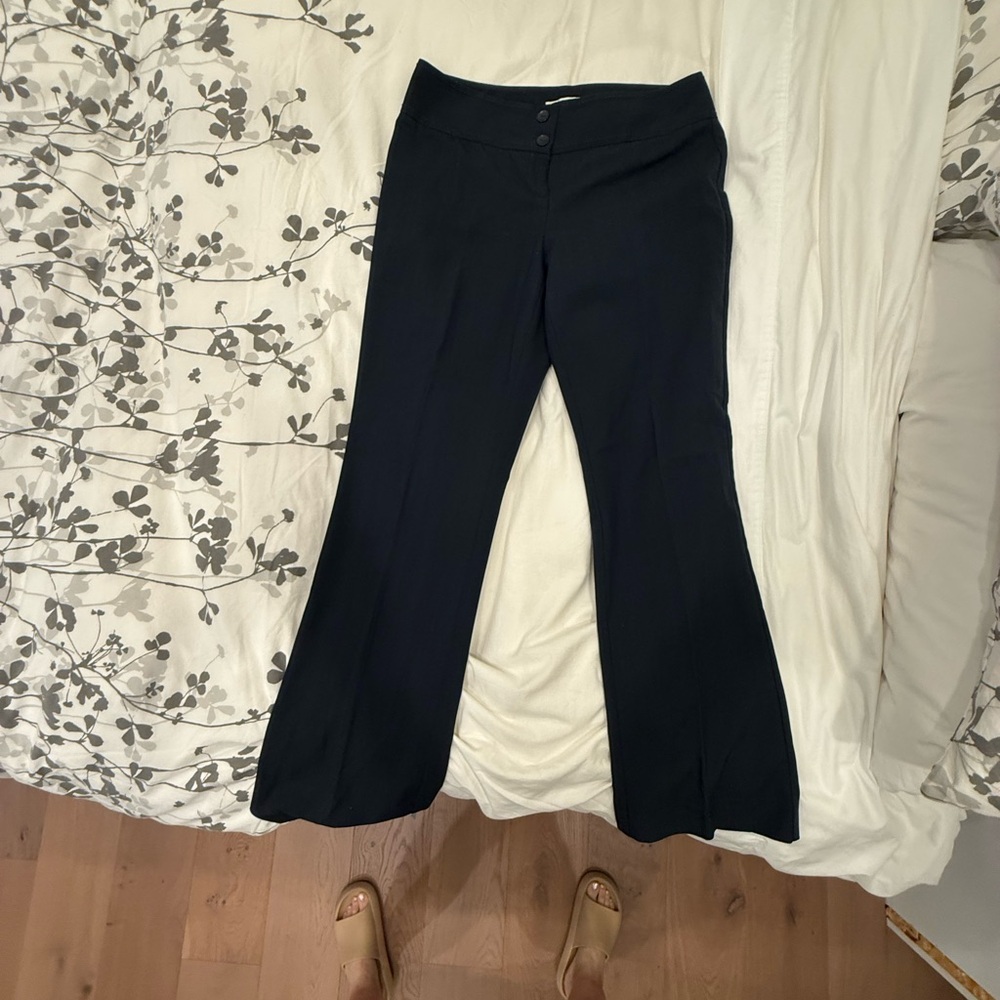 Kenneth Cole Black Flare Women's Pants